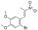 1-(2-BROMO-4,5-DIMETHOXYPHENYL)-2-NITROPROPENE 结构式