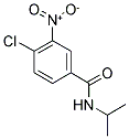 4-CHLORO-N-ISOPROPYL-3-NITROBENZAMIDE 结构式