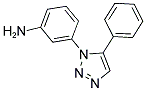 3-(5-PHENYL-1H-1,2,3-TRIAZOL-1-YL)ANILINE 结构式