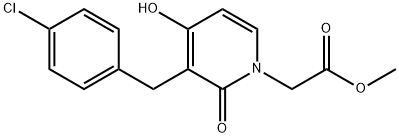 METHYL 2-[3-(4-CHLOROBENZYL)-4-HYDROXY-2-OXO-1(2H)-PYRIDINYL]ACETATE 结构式