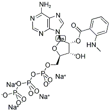 2'-(N-METHYLANTHRANILOYL)ADENOSINE TRIPHOSPHATE, SODIUM SALT