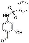 N-(4-FORMYL-3-HYDROXYPHENYL)BENZENESULFONAMIDE 结构式