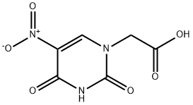 (5-NITRO-2,4-DIOXO-3,4-DIHYDRO-2 H-PYRIMIDIN-1-YL)-ACETIC ACID 结构式