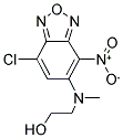 2-[(7-氯-4-硝基-苯并[1,2,5]恶二唑-5-基)-甲基-氨基]-乙醇 结构式