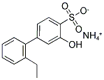 AMMONIUM MONOETHYLPHENYL-PHENOL MONOSULFONATE 结构式