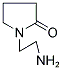 1-(2-AMINO-ETHYL)-PYRROLIDIN-2-ONE 结构式