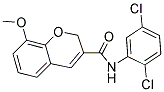 N-(2,5-DICHLOROPHENYL)-8-METHOXY-2H-CHROMENE-3-CARBOXAMIDE 结构式