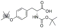 BOC-D-TYR(TBU)-OH 结构式