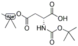 BOC-D-ASP(OTBU)-OH 结构式