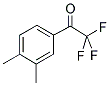 3',4'-DIMETHYL-2,2,2-TRIFLUOROACETOPHENONE 结构式