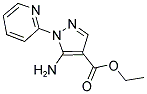 ETHYL 5-AMINO-1-PYRIDIN-2-YL-1H-PYRAZOLE-4-CARBOXYLATE 结构式