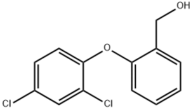 (2-(2,4-二氯苯氧基)苯基)甲醇 结构式