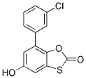 7-(3-CHLORO-PHENYL)-5-HYDROXY-BENZO[1,3]OXATHIOL-2-ONE 结构式