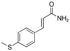 4-THIOMETHYLCINNAMIDE 结构式