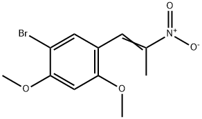 5-BROMO-2,4-DIMETHOXY-BETA-METHYLNITROSTYRENE 结构式