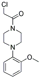 2-CHLORO-1-[4-(2-METHOXY-PHENYL)-PIPERAZIN-1-YL]-ETHANONE 结构式