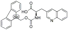 FMOC-3-(3'-QUINOLYL)-D-ALANINE 结构式