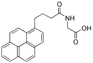 N-4-(1-PYRENE)BUTYROYLGLYCINE 结构式