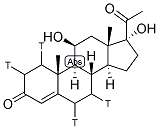 [1,2,6,7-3H]CORTISOL 结构式