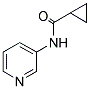 N-(3-PYRIDINYL)CYCLOPROPANECARBOXAMIDE 结构式