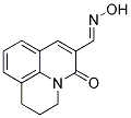 2,3-DIHYDRO-6-(E)-[(HYDROXYIMINO)METHYL]-(1H)-BENZO[IJ]QUINOLIZIN-5-ONE 结构式