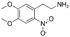 2-(4,5-DIMETHOXY-2-NITROPHENYL)ETHANAMINE 结构式