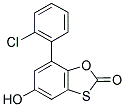 7-(2-CHLORO-PHENYL)-5-HYDROXY-BENZO[1,3]OXATHIOL-2-ONE 结构式