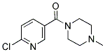 (6-CHLORO-PYRIDIN-3-YL)-(4-METHYL-PIPERAZIN-1-YL)-METHANONE 结构式