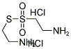 2-AMINOETHYL 2-AMINOETHANETHIOSULFONATE DIHYDROCHLORIDE 结构式
