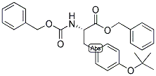 Z-TYR(TBU)-OBZL 结构式