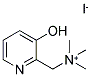 (3-Hydroxypyridin-2-yl)-N,N,N-trimethylmethanaminium iodide 结构式