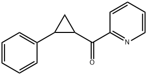 (2-PHENYLCYCLOPROPYL)(2-PYRIDINYL)METHANONE 结构式