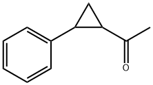 1-(2-苯基环丙基)乙烷-1-酮 结构式