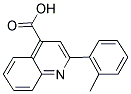 2-邻甲苯基喹啉-4-羧酸 结构式