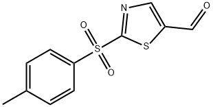 2-[(4-Methylphenyl)sulfonyl]-1,3-thiazole-5-carbaldehyde 结构式