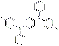 N,N'-BIS(4-METHYLPHENYL)-N,N'-DIPHENYL-1,4-BENZENEDIAMINE 结构式