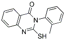 2-MERCAPTO-3-O-TOLYL-3H-QUINAZOLIN-4-ONE 结构式