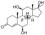 6BETA-HYDROXYFLUOXYMESTERONE 结构式