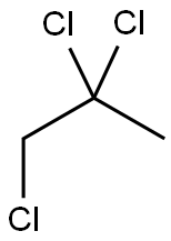 1,2,2-TRICHLOROPROPANE 结构式