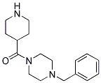 (4-BENZYL-PIPERAZIN-1-YL)-PIPERIDIN-4-YL-METHANONE 结构式