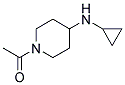 1-ACETYL-N-CYCLOPROPYLPIPERIDIN-4-AMINE 结构式