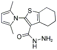 2-(2,5-DIMETHYL-PYRROL-1-YL)-4,5,6,7-TETRAHYDRO-BENZO[B]THIOPHENE-3-CARBOXYLIC ACID HYDRAZIDE 结构式