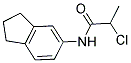 2-CHLORO-N-2,3-DIHYDRO-1H-INDEN-5-YLPROPANAMIDE 结构式