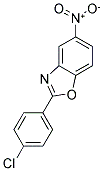 2-(4-CHLOROPHENYL)-5-NITROBENZO[D]OXAZOLE 结构式