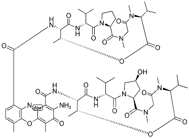 ACTINOMYCIN XO-DELTA 结构式