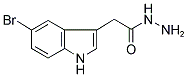 5-BROMOINDOLE-3-ACETIC ACID HYDRAZIDE 结构式