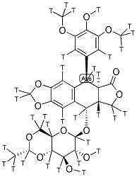ETOPOSIDE [3H(G)] 结构式