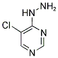5-Chloro-4-hydrazinopyrimidine 结构式