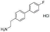 2-[4-(4-FLUOROPHENYL)PHENYL]ETHYLAMINE HYDROCHLORIDE 结构式