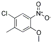 5-CHLORO-2-METHOXY-4-METHYLNITROBENZENE 结构式